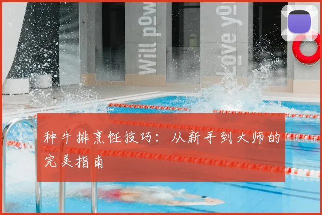 种牛排烹饪技巧：从新手到大师的完美指南